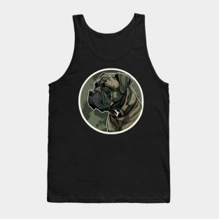 Cane Corso Camouflage Motif Tank Top